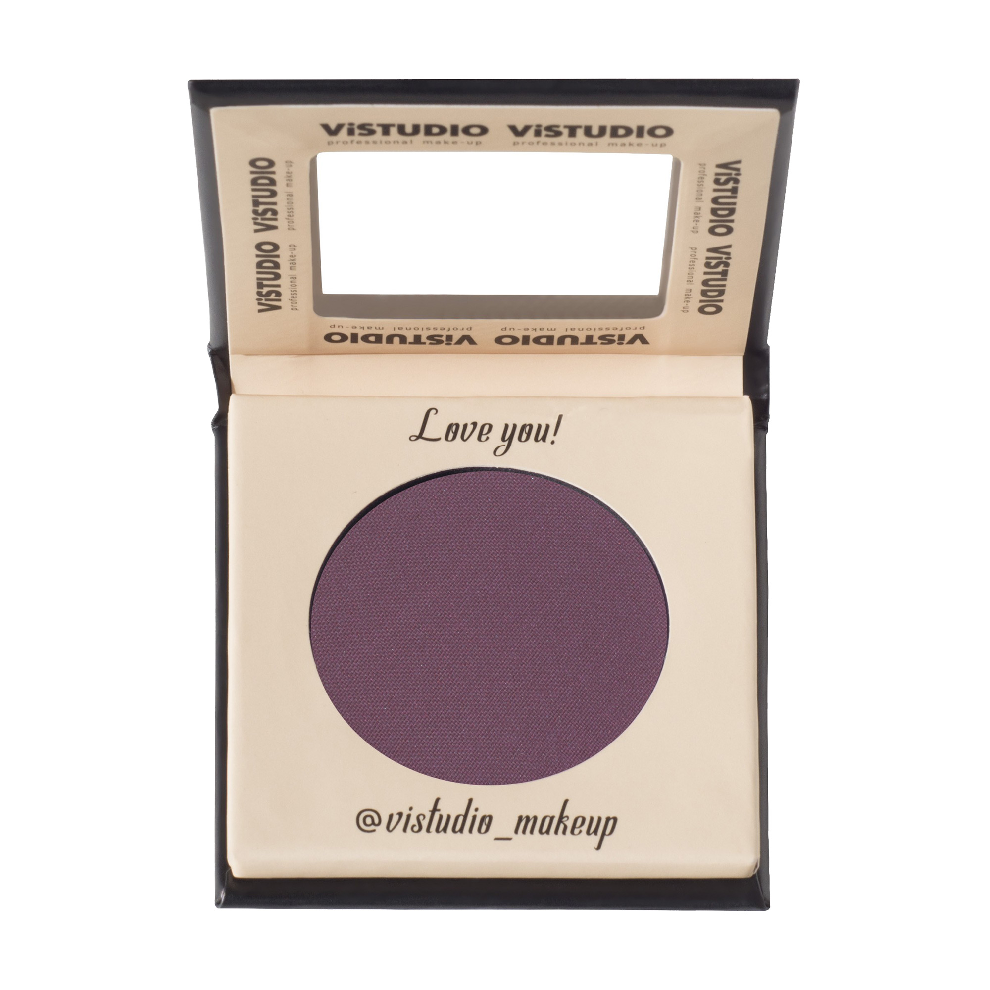 Компактні тіні для повік ViSTUDIO Compact Eyeshadow Berry, 6 г